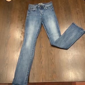 womens gap baby boot jeans
